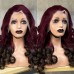 #99j/4 Double Drawn Bouncy Curl 13x4 Transparent Lace Full Frontal 300% Density Wig
